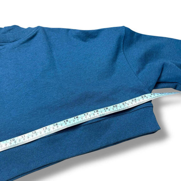 Gymshark Training Oversized Sweatshirt Women Size Small Cropped Logo Athletic - Picture 6 of 7